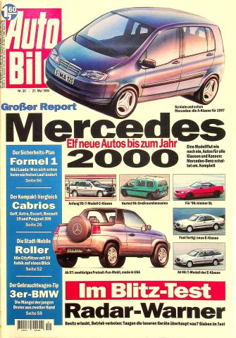 Deckblatt Auto Bild (20/1994)